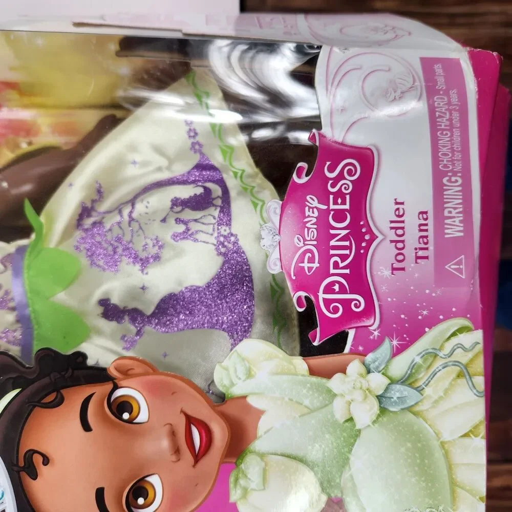 Disney Princess Tiana Royal Toddler Doll (Box crushed but never opened)